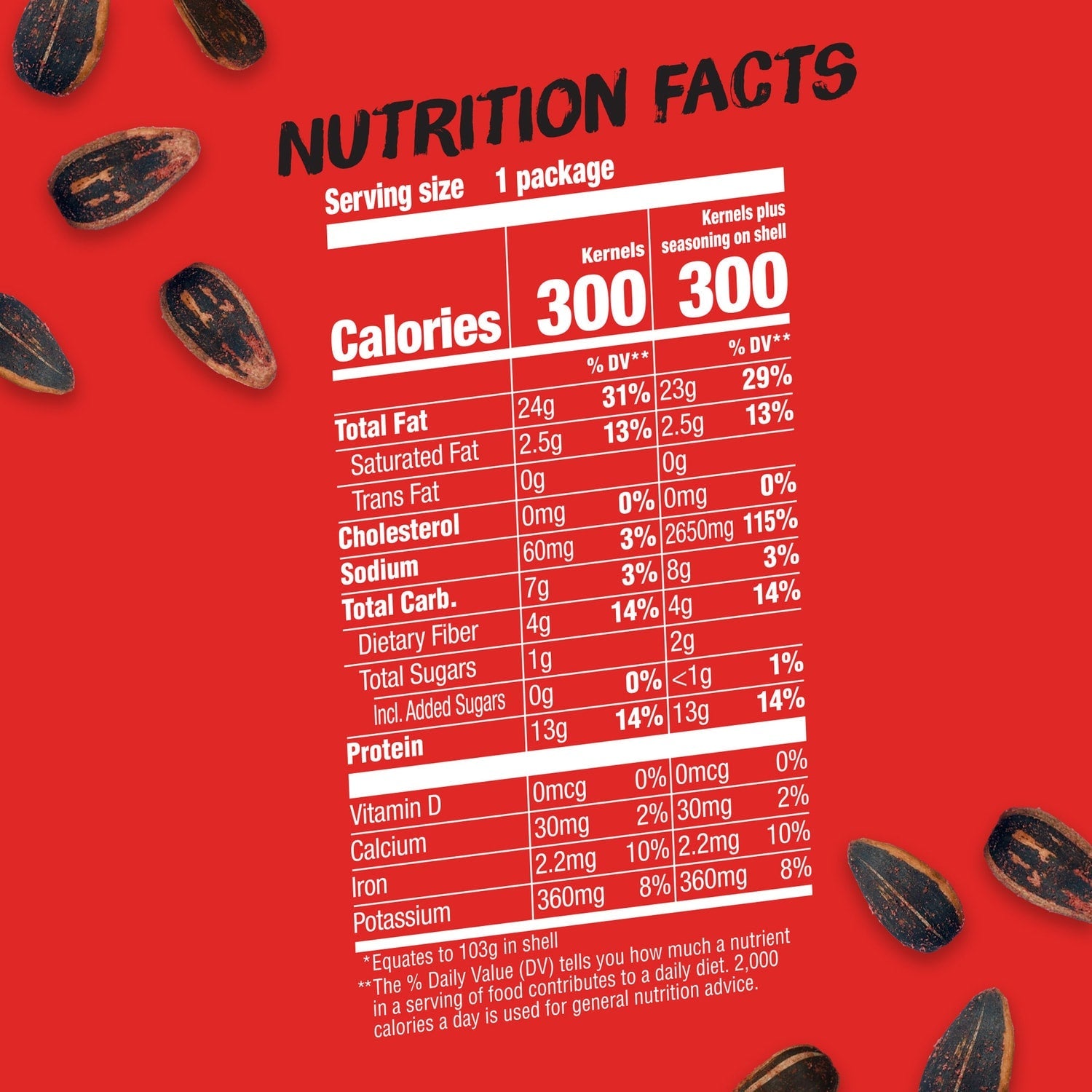 BIGS Fire Sauce Flavored Sunflower Seeds, 1-ct.