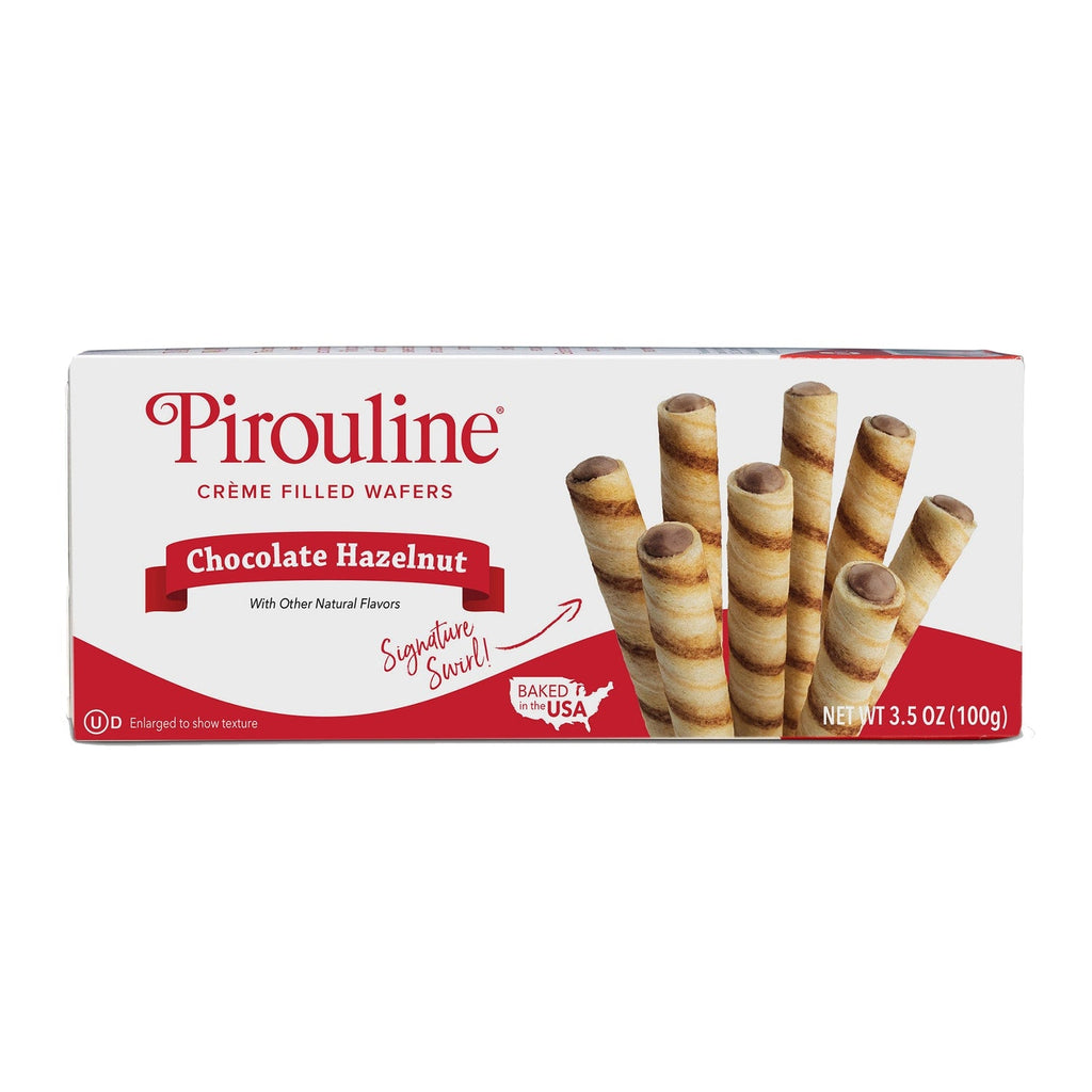 Pirouline Chocolate Hazelnut CrÃ¨me Filled Rolled Wafers, 8 ct.
