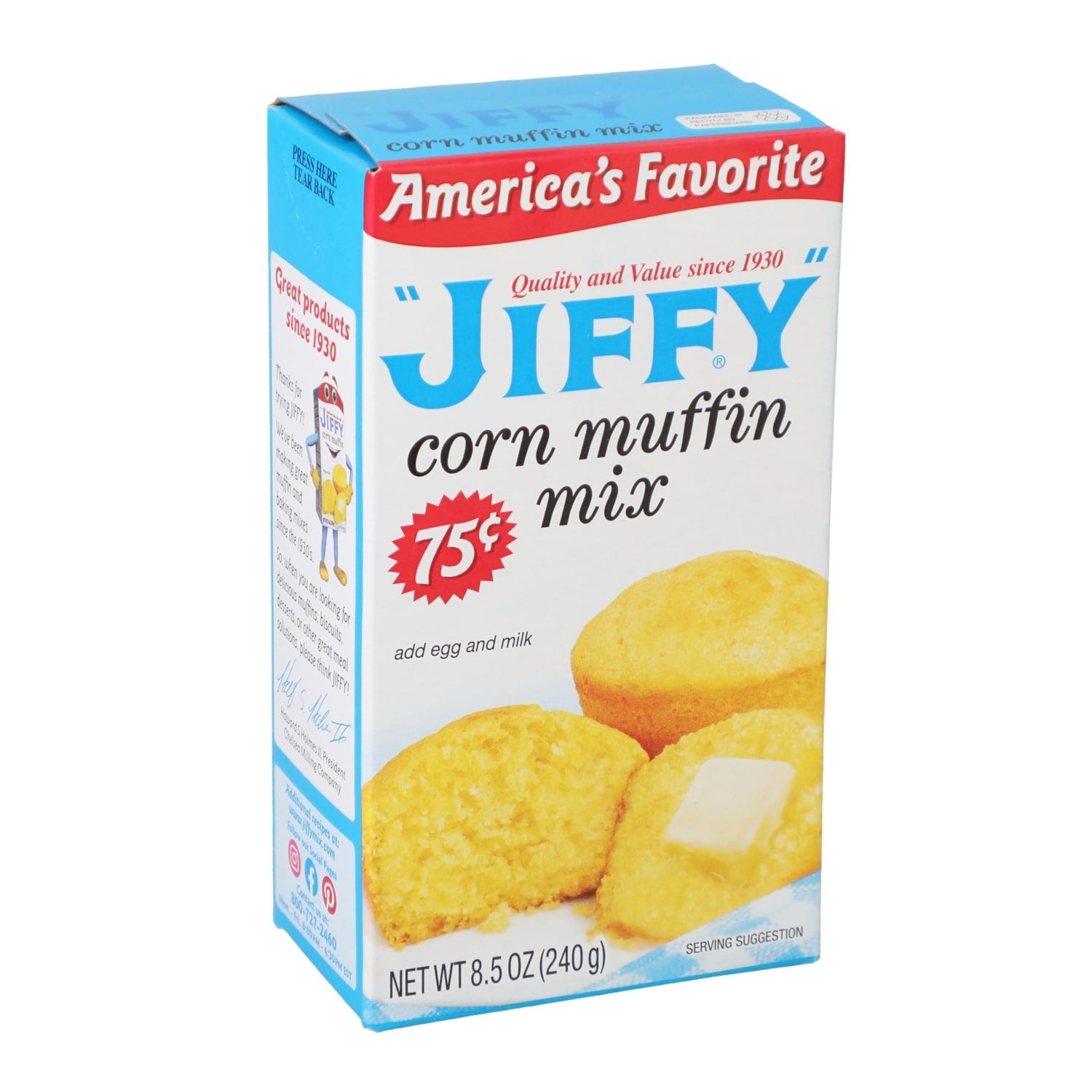 Jiffy Cornbread Mix, 8.5 oz.