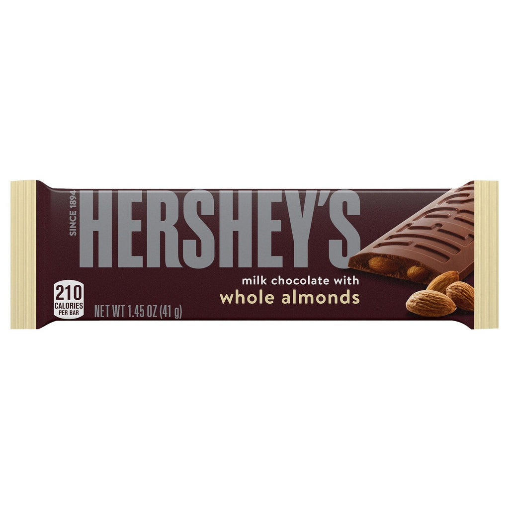 Hershey's Milk Chocolate Bar With Whole Almonds, 1-ct.