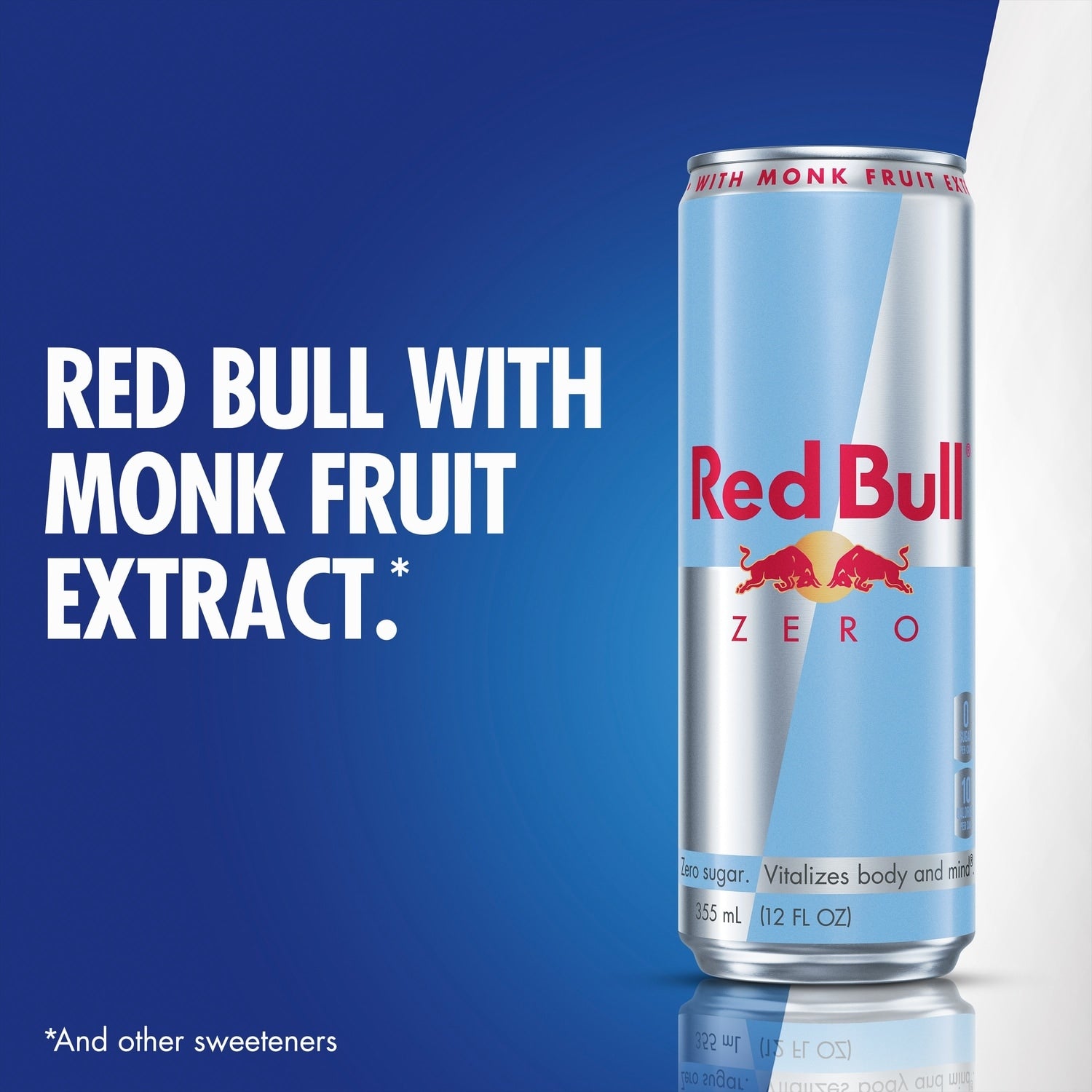 Red Bull Zero Energy Drink, 12 fl. oz. Can, 114mg Caffeine,&nbsp;Taurine&nbsp;&amp; B&nbsp;Vitamins