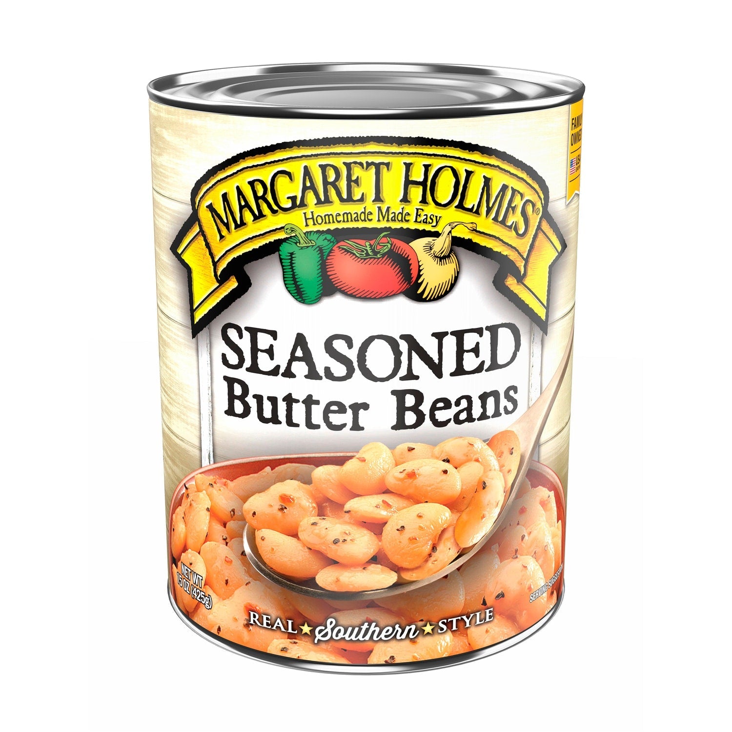 Margaret Holmes Seasoned Butter Beans, 1-ct.