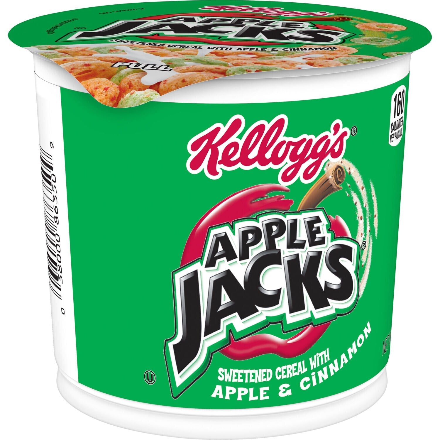 Kellogg's Original Apple Jacks Cereal Cup, 1-ct.
