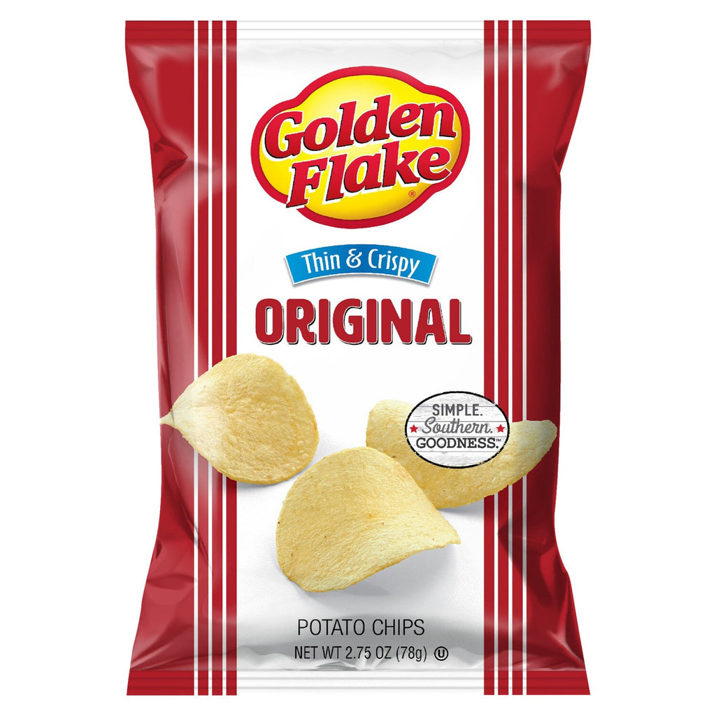 Golden Flake Thin And Crispy Potato Chips, 1-ct.