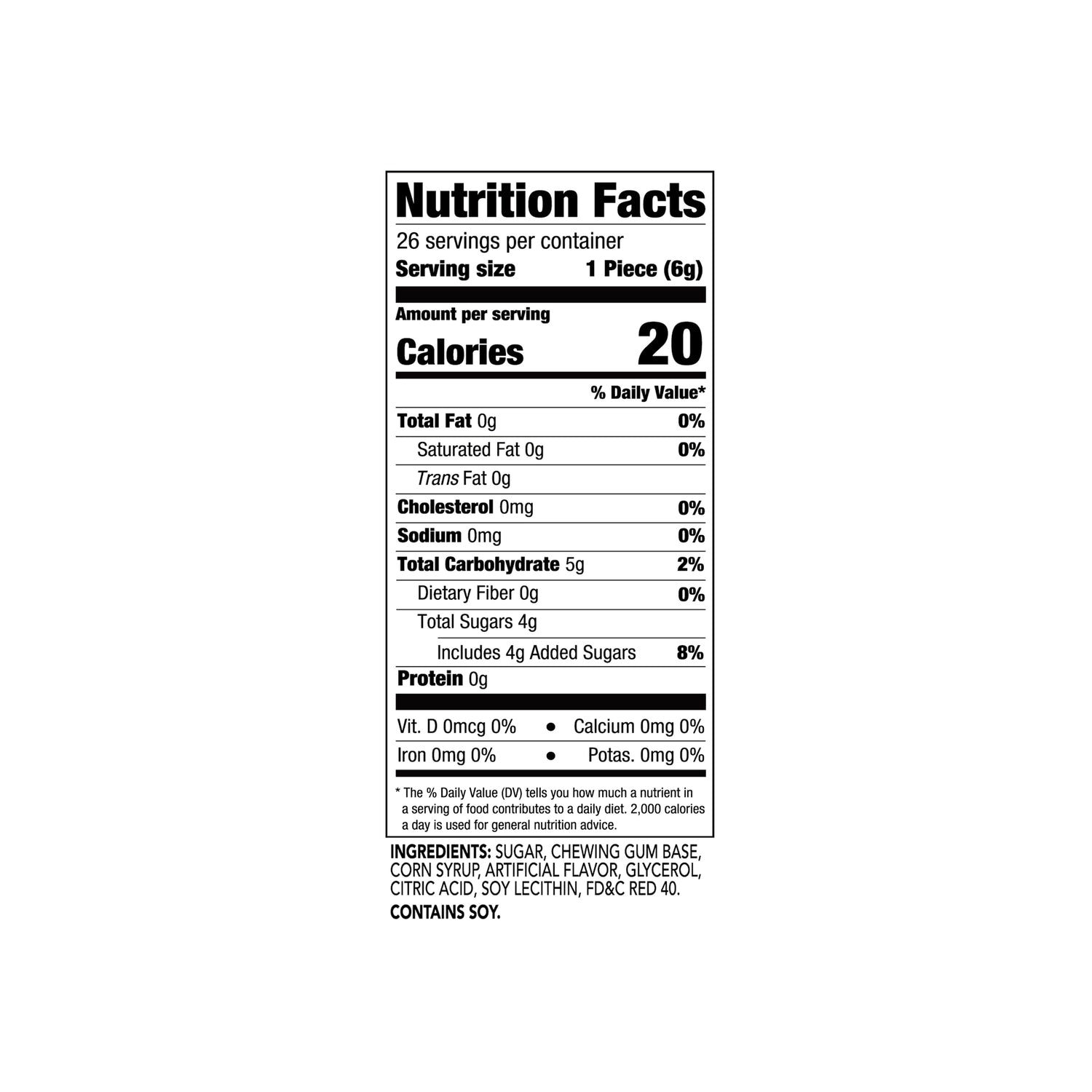 Coastal Bay Bubble Gum, 1-ct.