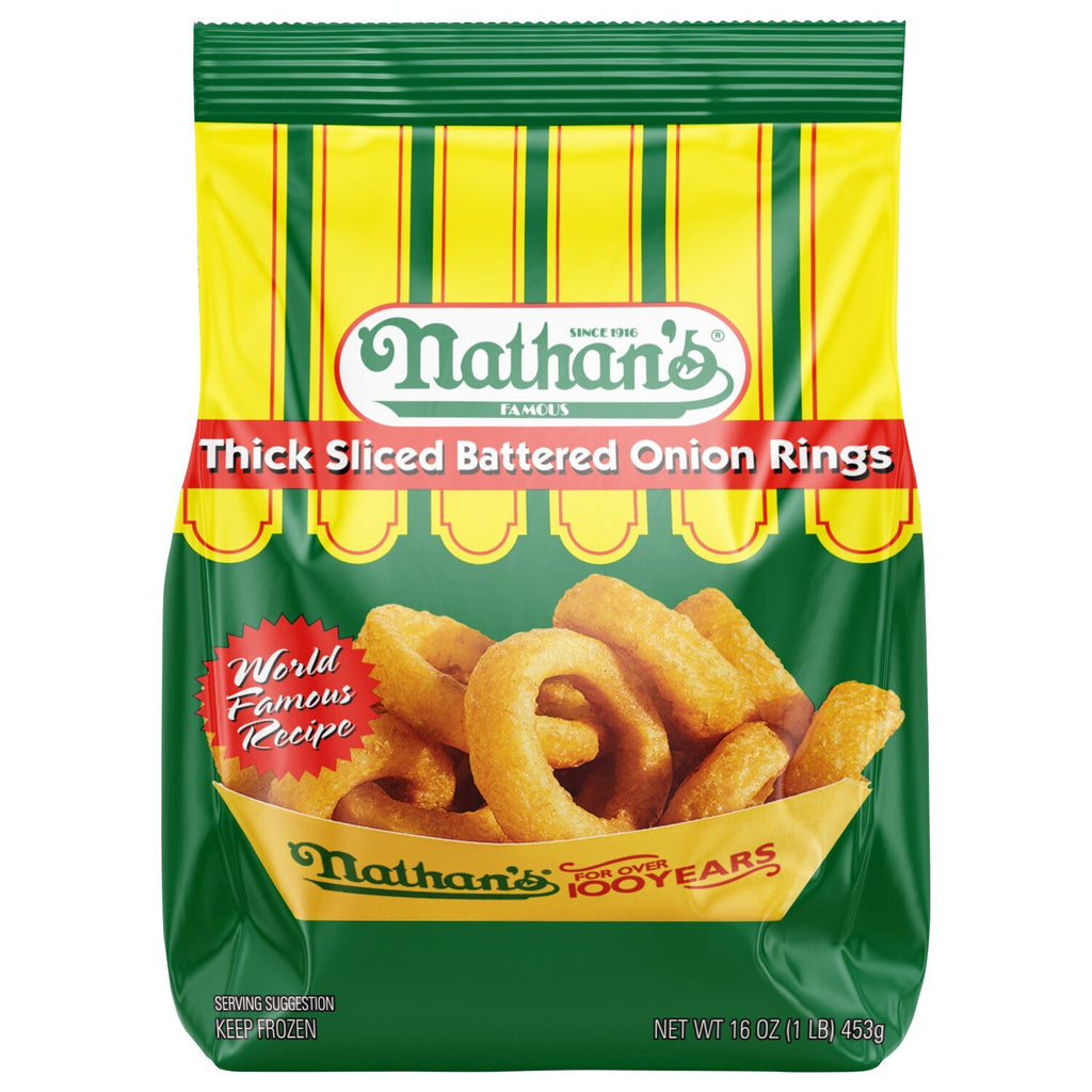 Lamb Weston Nathan's Famous Onion Rings, 16 oz.