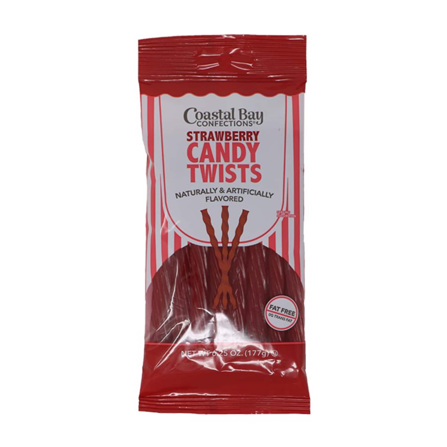 Coastal Bay Strawberry Candy Twists, 1-ct.