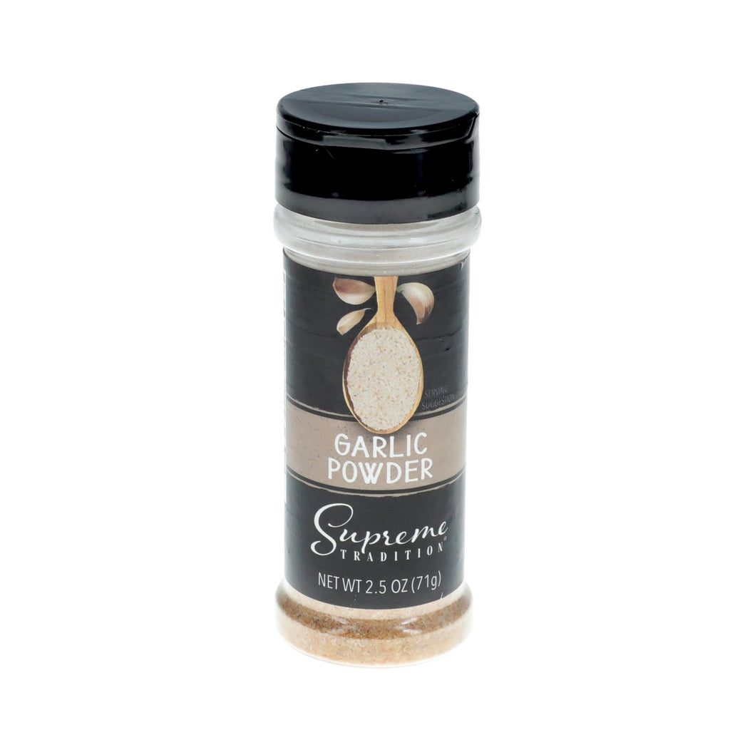 Supreme Tradition Garlic Powder, 2.5-oz. Bottle