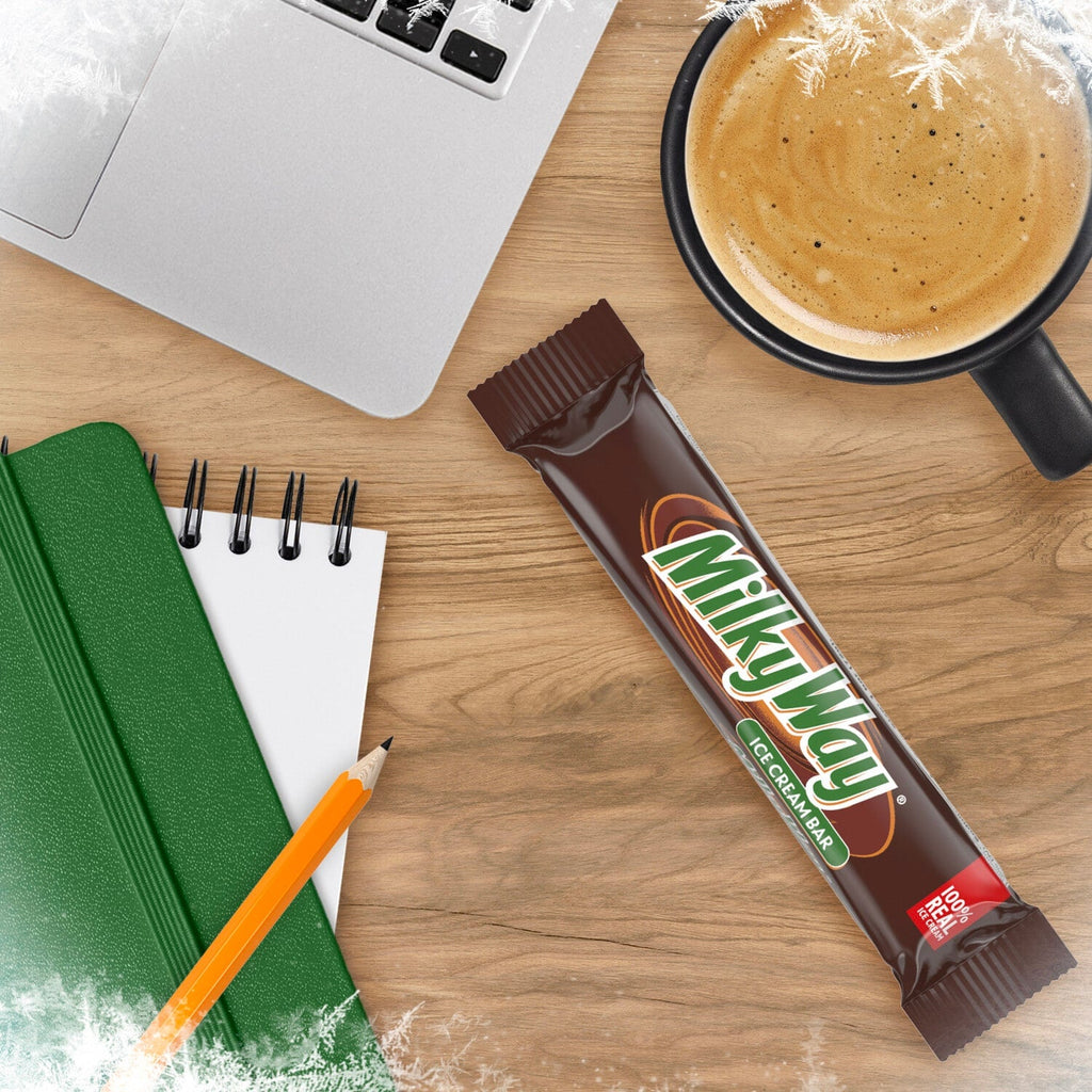 Mars MILKY WAY Chocolatey Ice Cream Bar with Caramel and a Milk Chocolatey Coating, 2.8 Oz