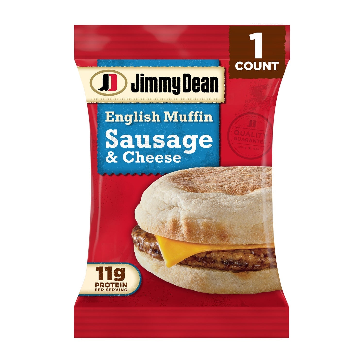 Jimmy Dean Sausage and Cheese English Muffin Sandwiches, 1 ct.