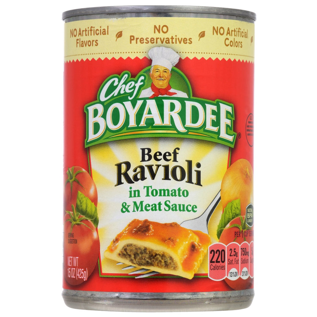 Chef Boyardee Beef Ravioli, 15 oz. Cans