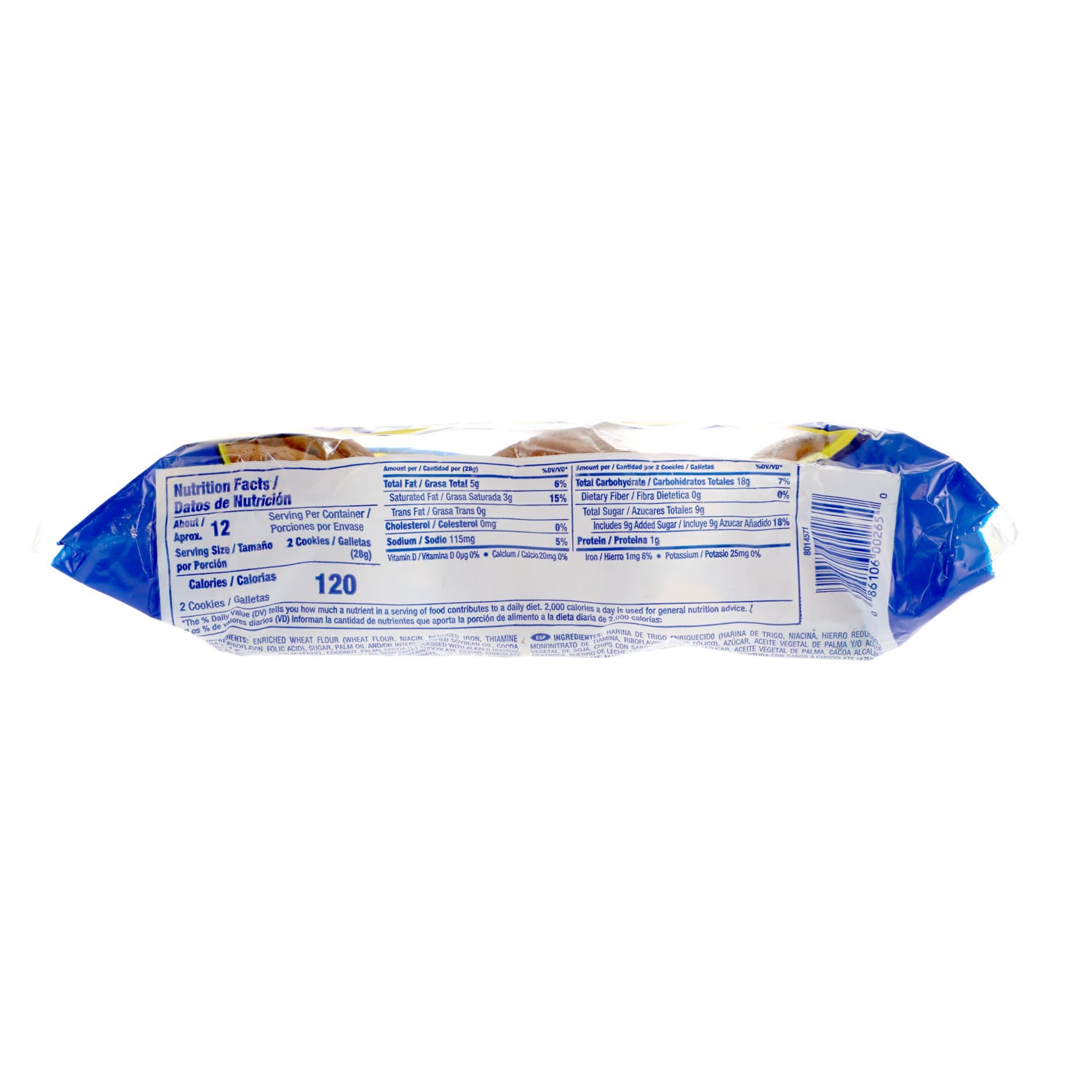Lil Dutch Maid Chocolate Chip Cookies, 12 oz. Packs