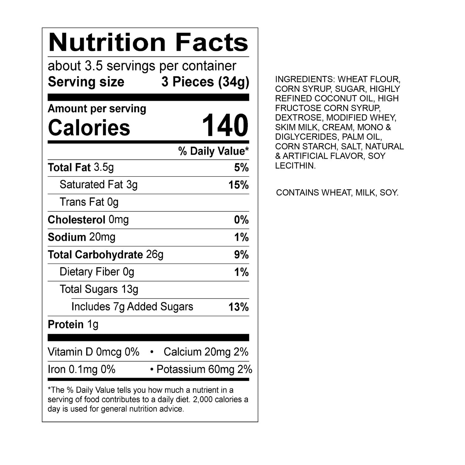 Goetze's Caramel Creams Candies, 4 oz.