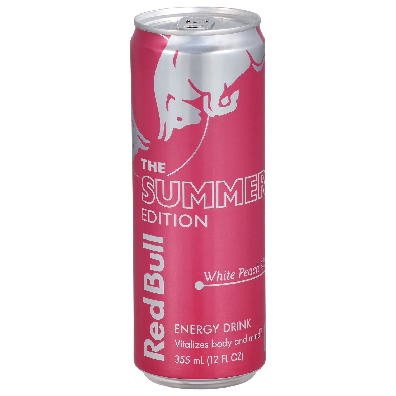 Red Bull Summer Edition White Peach Flavored Energy Drink, 1-ct.