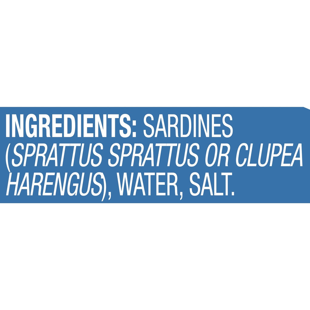 Chicken of the Sea Wild Caught Sardines in Water, 3.75 oz.