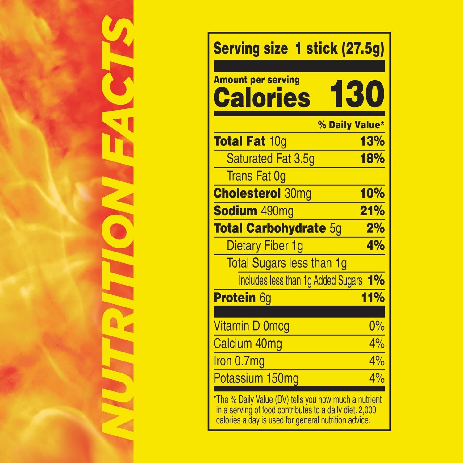 Slim Jim Giant Smoked Meat Sticks, Tabasco Flavor, 6g Protein Per Stick, 0.97 oz.
