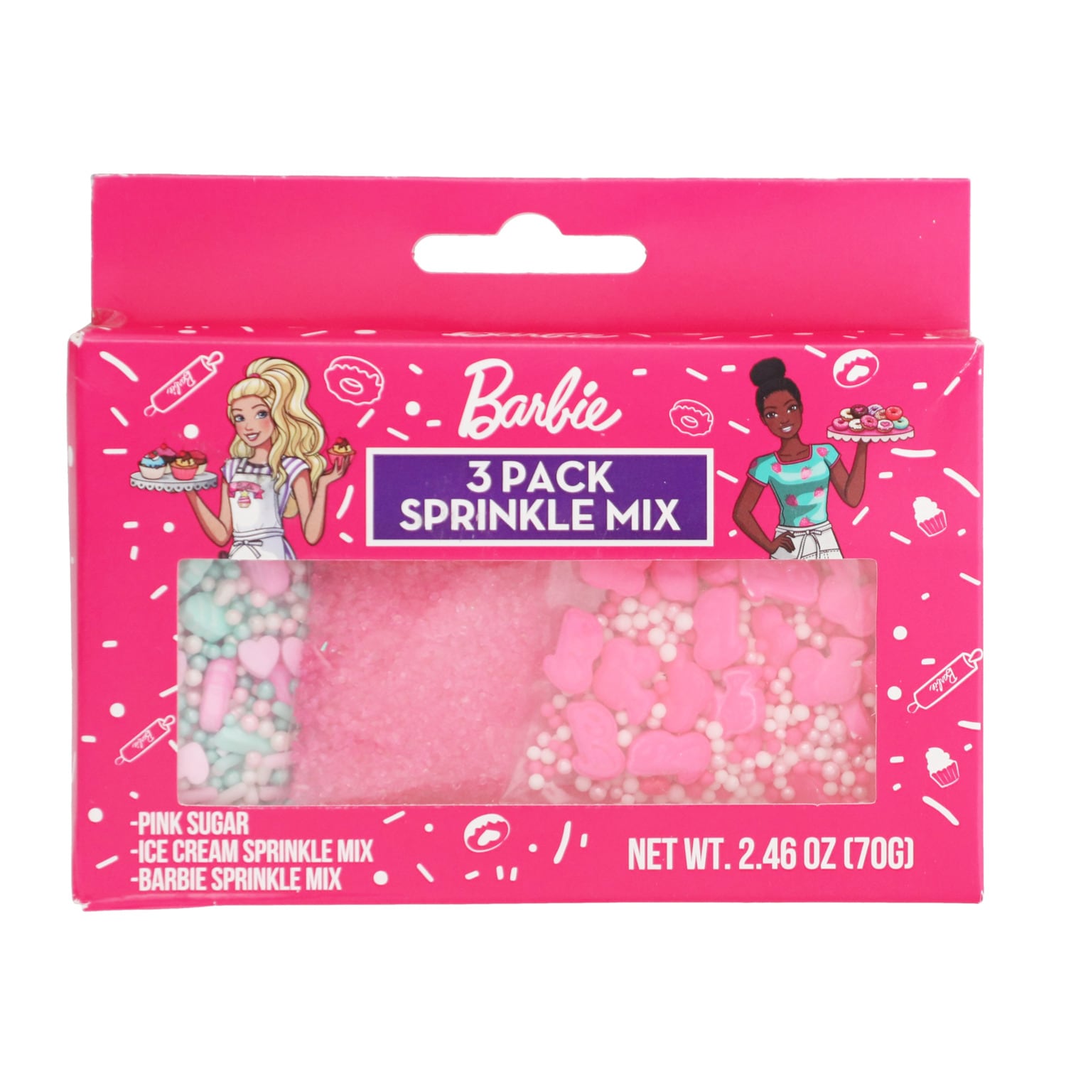 Barbie 3-Pack Sprinkle Mix, 3-pc Pack.
