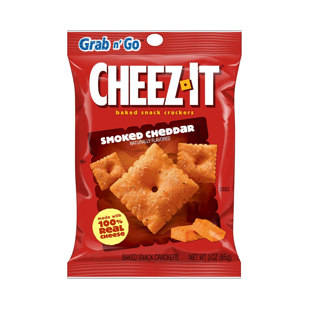 Cheez-It Smoked Cheddar Cheese Crackers, 1-ct.